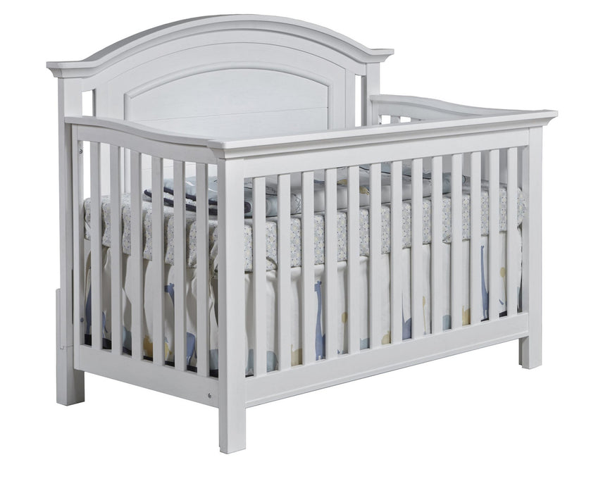 Pali Como Arch Top 3 Piece Nursery Set - Forever Crib + Double Dresser + Door Chest
