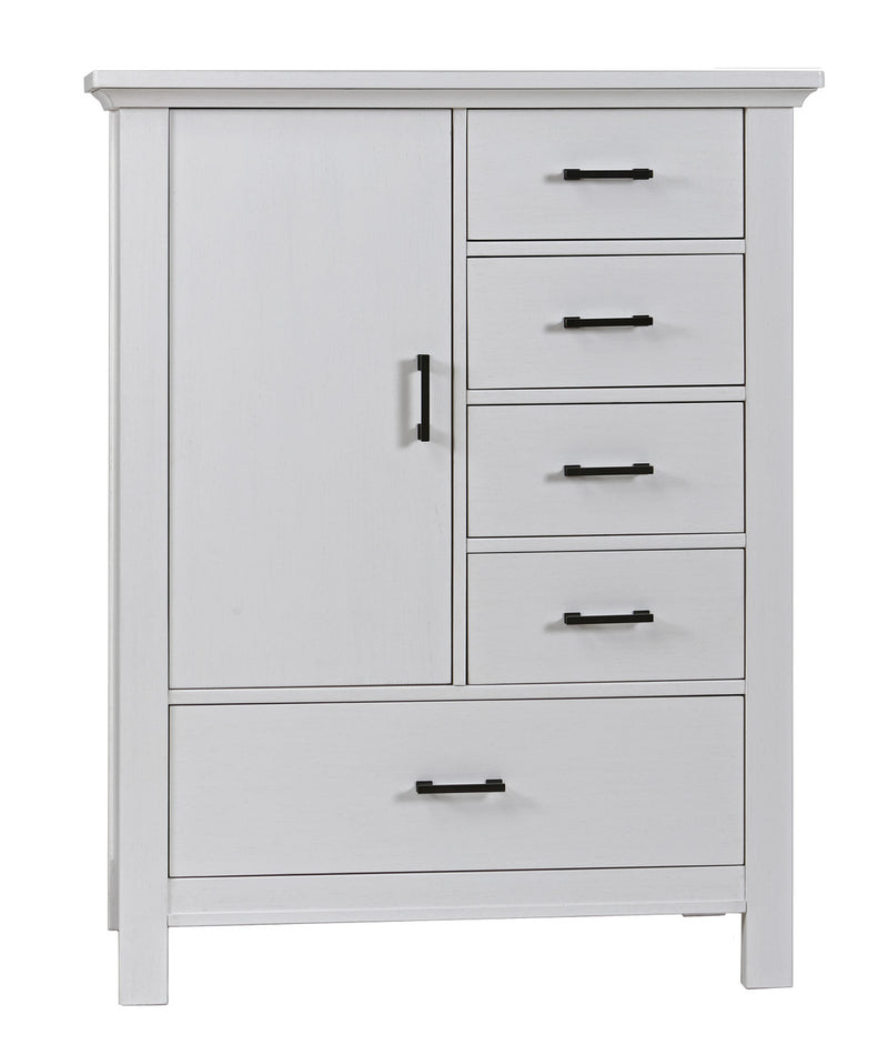 Pali Como Flat Top 3 Piece Nursery Set - Forever Crib + Double Dresser + Door Chest