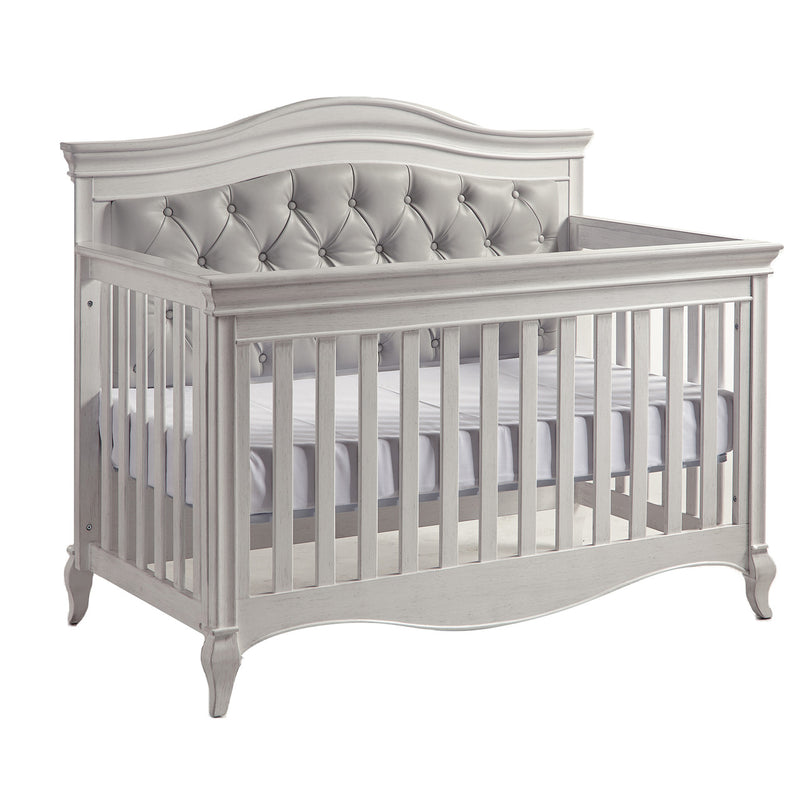 Pali Diamante Forever Crib w/ Grey Vinyl Panel