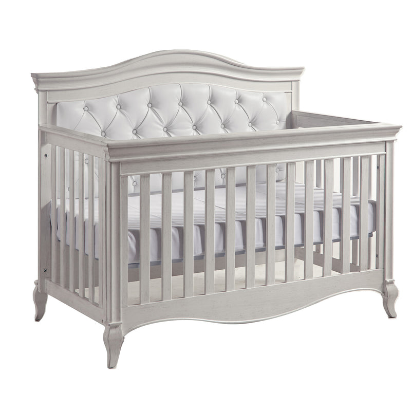 Pali Diamante Forever Crib w/ White Vinyl Panel