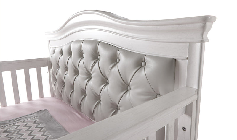 Pali Diamante Forever Crib w/ Grey Vinyl Panel