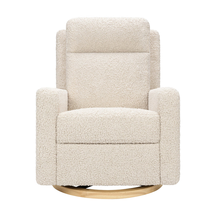 Babyletto Sigi Pro Power Recliner & Swivel Glider with Power Adjustable Headrest and Lumbar Support