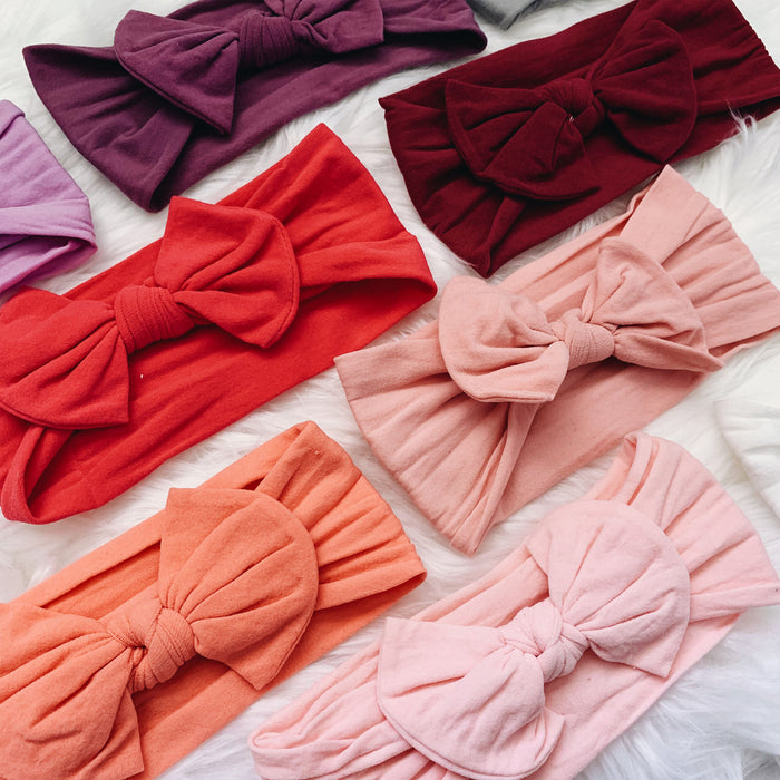 Sugar + Maple Baby Classic Bow Headband