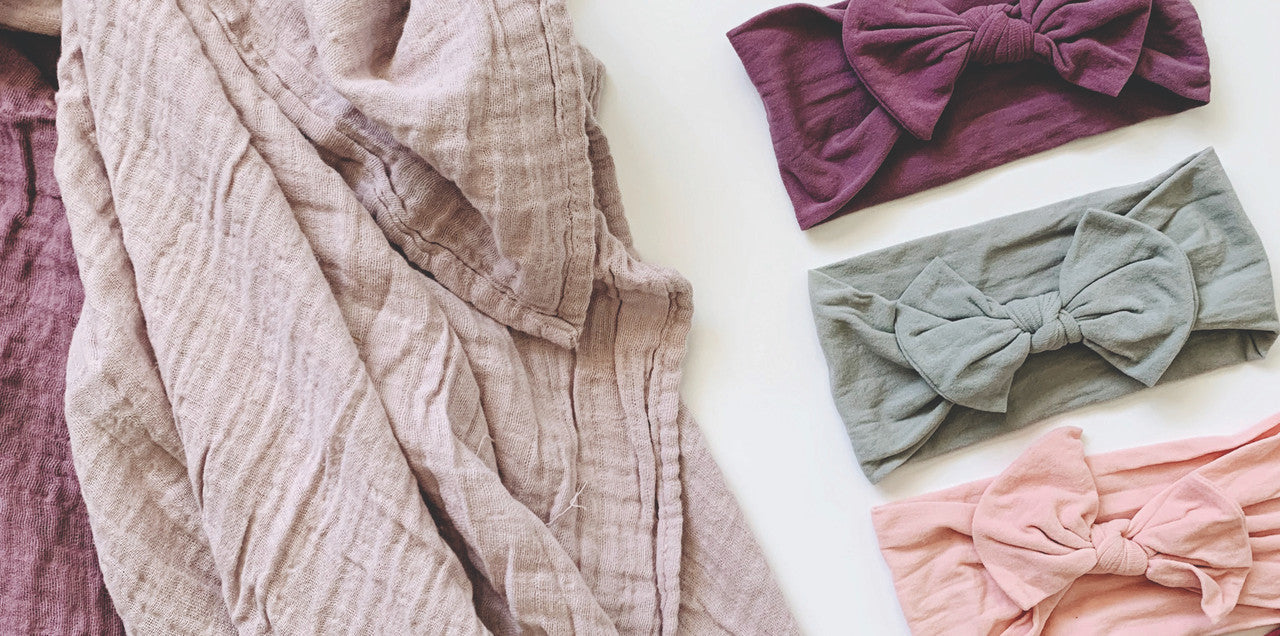 Sugar + Maple Baby Classic Bow Headband