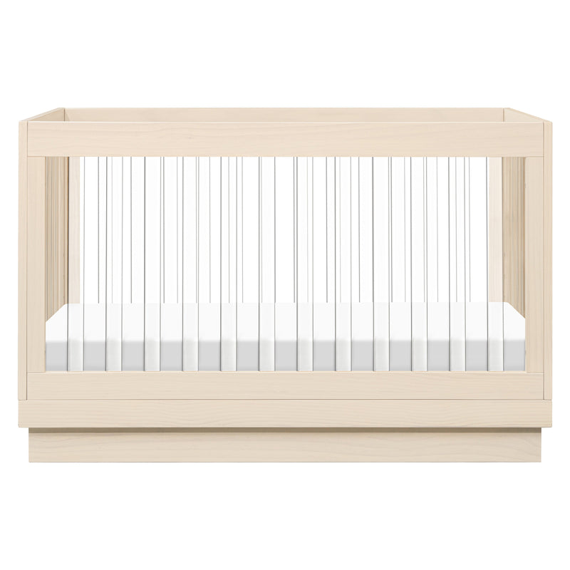 Babyletto Harlow Acrylic 3-in-1 Convertible Crib with Toddler Bed Conversion Kit