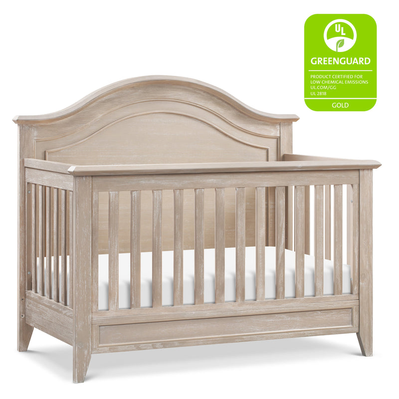 Monogram by Namesake Barrow 4-in-1 Convertible Curve Top Crib – Sandbar