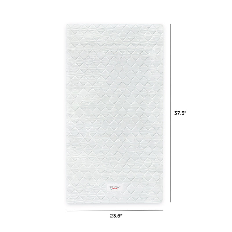 M5346C,Babyletto,Pure Core Non-Toxic Mini Crib Mattress with Hybrid Cover