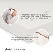 T6009W,Babyletto,Replacement Hybrid Cover for M5397C