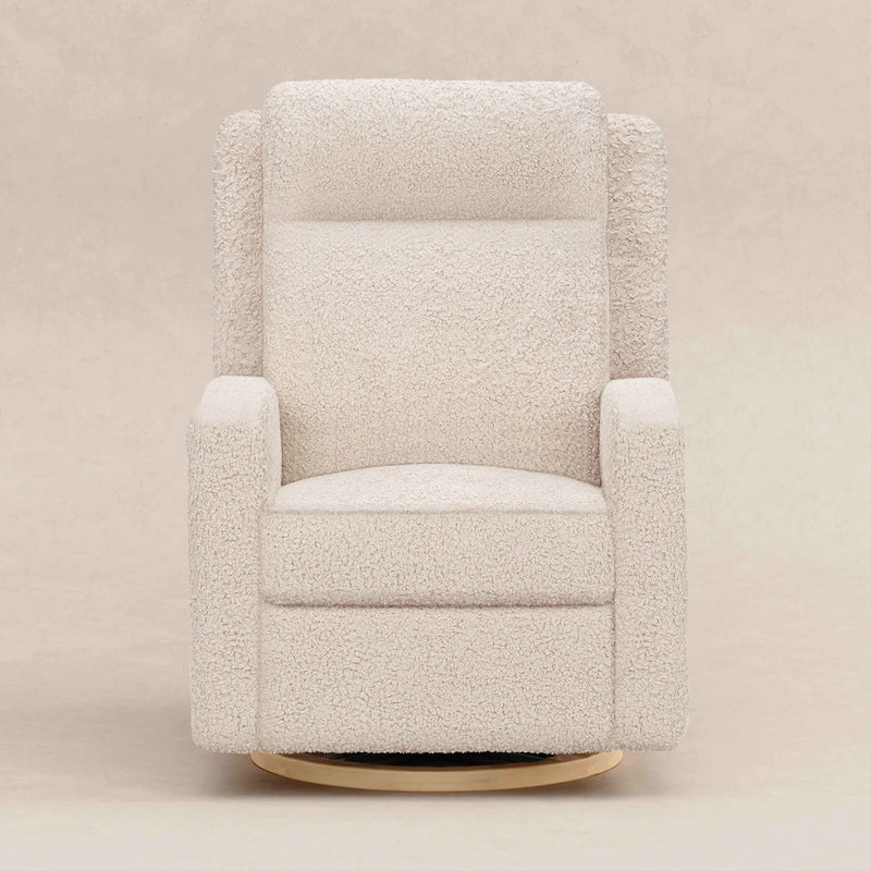 Babyletto Sigi Pro Power Recliner & Swivel Glider with Power Adjustable Headrest and Lumbar Support