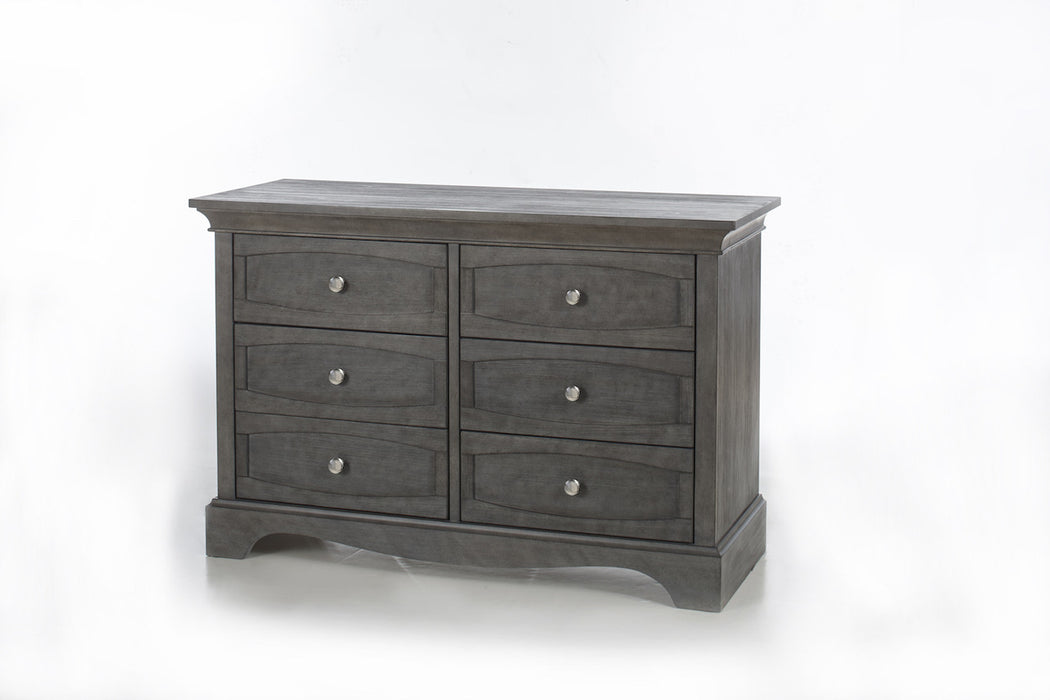 Pali Enna 3 Piece Nursery Set - Forever Crib + Double Dresser + Chest