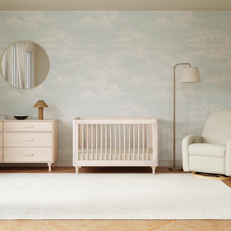 Babyletto Lolly 3-in-1 Convertible Crib with Toddler Bed Conversion Kit