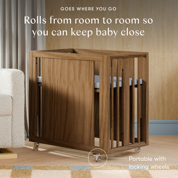 Babyletto Palma 8-in-1 Convertible All-Stages Crib with Bassinet & Toddler Bed Kits