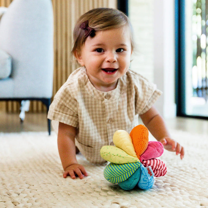 Haba Rainbow Fabric Baby Ball