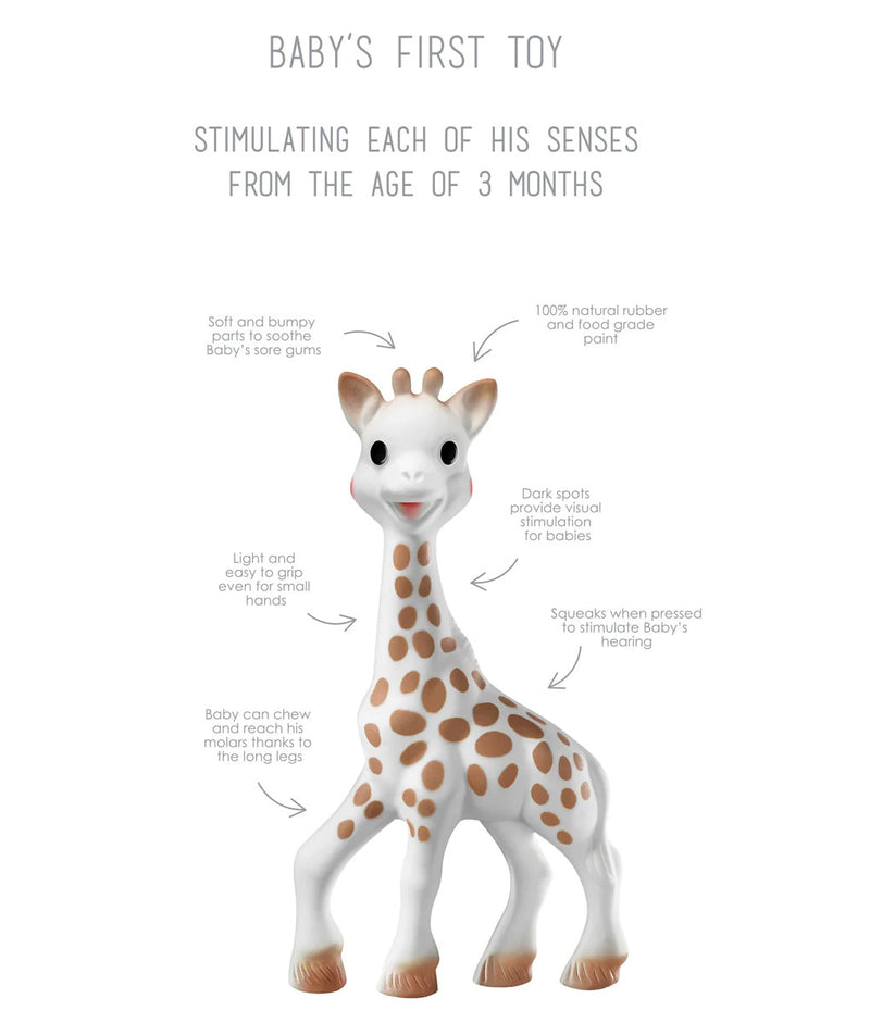 Sophie la Girafe® – The Original Natural Rubber Teether