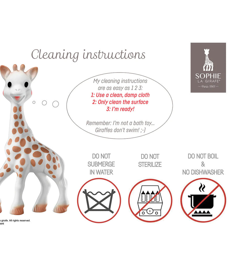 Sophie la Girafe® – The Original Natural Rubber Teether