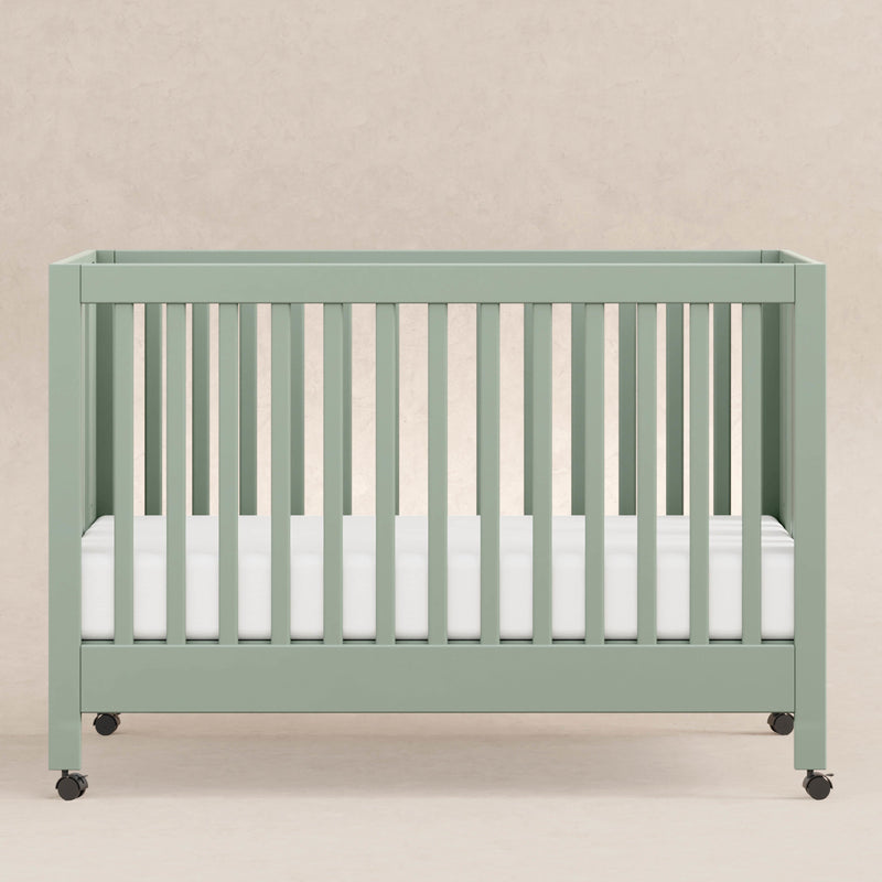 Babyletto Maki Portable Folding Crib with Toddler Bed Conversion Kit