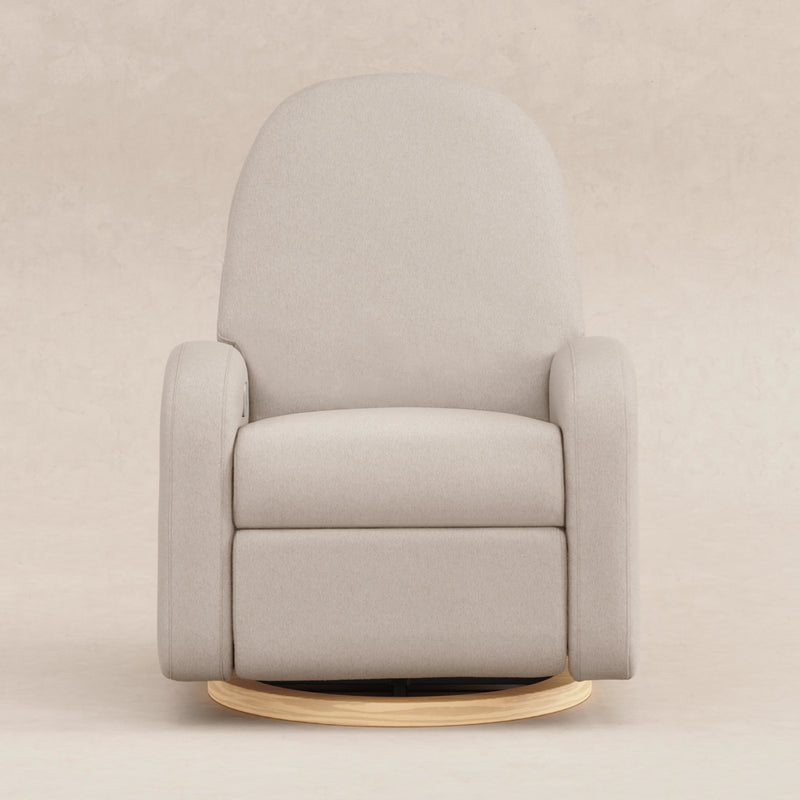 Babyletto Nami Electronic Recliner and Swivel Glider Recliner with USB port