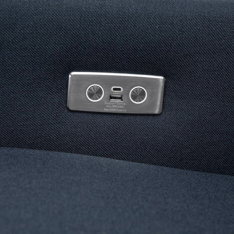 Babyletto Kiwi Electronic Recliner and Swivel Glider with USB port