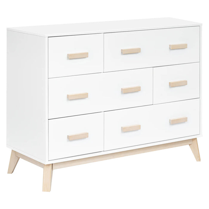 Babyletto Scoot 2 Piece Nursery Set - 3-N-1 Convertible Crib + 6 Drawer Dresser