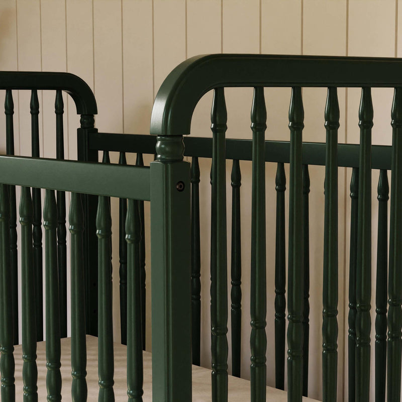 Namesake Liberty 3-in-1 Convertible Spindle Crib with Toddler Bed Conversion Kit
