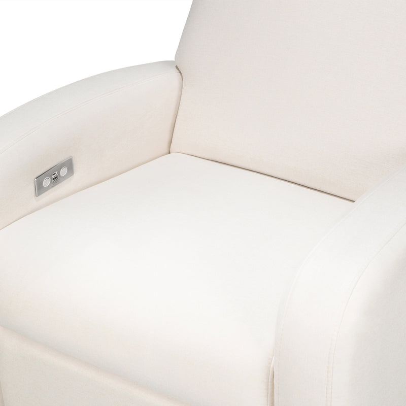 Babyletto Nami Electronic Recliner and Swivel Glider Recliner with USB port