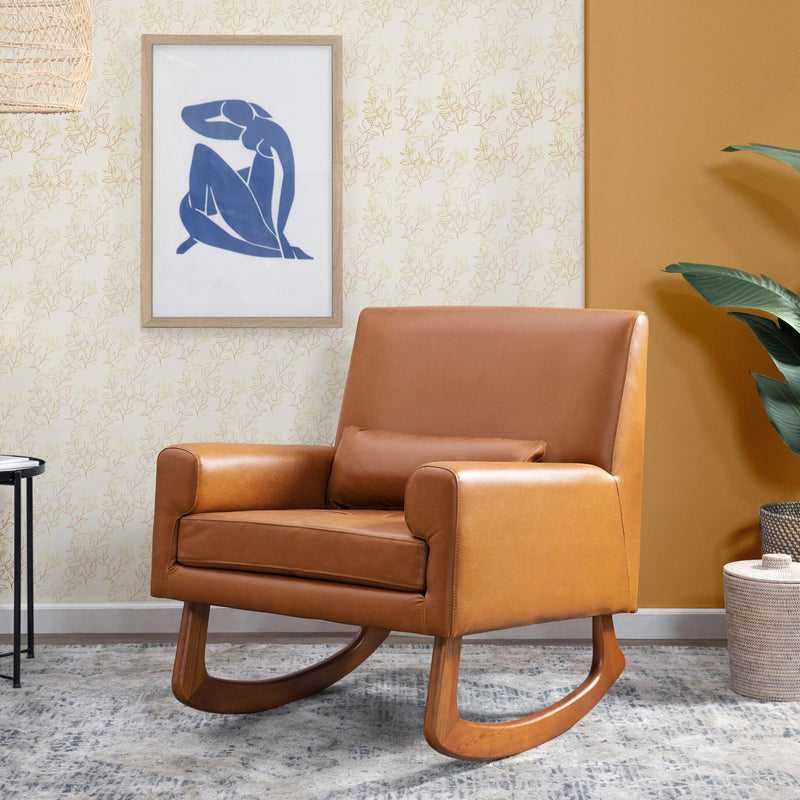 Babyletto Sleepytime Rocker in Vegan Leather