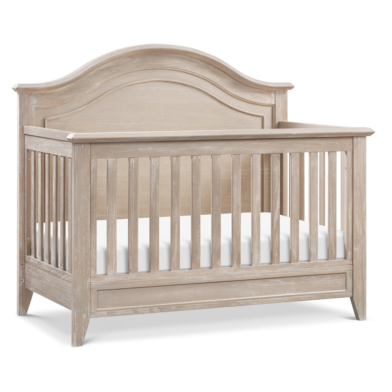 Monogram by Namesake Barrow 2-Piece Nursery Set – Arch Crib & Dresser – Sandbar