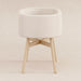 M26834GYLB,Babyletto,babyletto x GATHRE Capsule Bassinet in Ivory